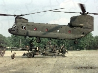 CH-47 Chinook, Haubica