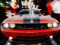 Challenger, Dodge, Czerwony