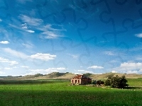 Wzgórze, Chatka, Łąka