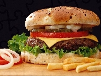 Cheesburger, Frytki