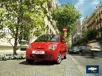 Chevrolet Spark, Czerwony, Miasto