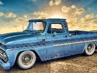 Chevrolet C10, Zabytkowy, Niebieski, 1965