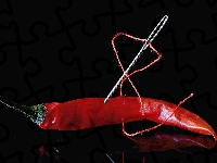 Nitka, Igła, Papryczka chili