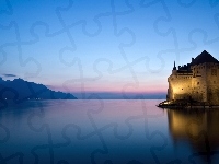 Chillon, Jezioro, Zamek, Szwajcaria