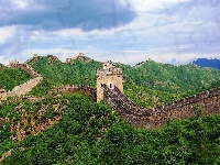 Panorama, Chiny, Wielki Mur Chiński