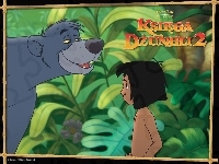 chłopiec, Księga Dżungli 2, niedźwiedź