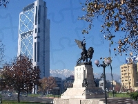 Drapacze Chmur, Chile, Santiago, Pomnik