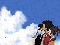 chmury, Samurai Champloo, niebo