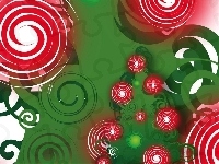 Choinka, Spirale