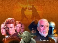 Natalie Portman, Yoda, Star Wars, Samuel L. Jackson, Hayden Christensen