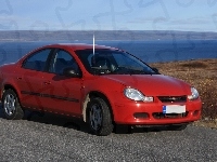 Chrysler Neon, Czerwony, Antena