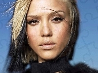 Ciemne, Adriana Lima, Blondynka, Oczy