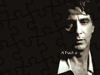 ciemne, Al Pacino, włosy