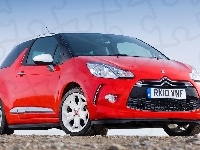 Citroen DS3, Czerwone, Lusterka