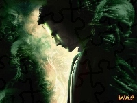 Constantine, czaszka, Keanu Reeves