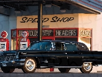 Stacja, Lincoln, Zabytkowy, Continental, Benzynowa, 1960