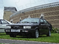 Coupe, Czarne, Audi, GT