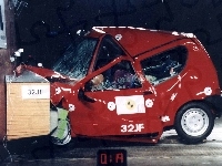 Crash, Fiat Seicento, Test