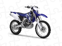 Cross, Niebieski, Yamaha WR 250F