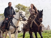 Russell Crowe, Konie, Film, Robin Hood, Kate Blanchett