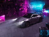 Porsche 992 GT3, Cyberpunk 2077, Gra