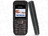 Czarna, Nokia 1208, Bok