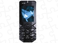 Czarna, Nokia 7500, Przód