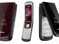 Czarna, Nokia 7020, Brązowa, Otwarta