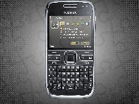 Czarna, Nokia E72, QWERTY