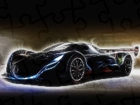 Mazda, Czarna, Grafika