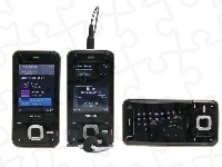 Czarna, Nokia N81, Słuchawki