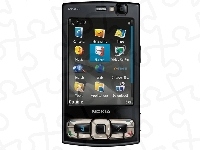 Obudowa, Czarna, Nokia N95