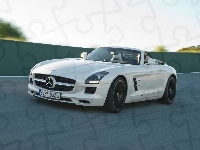 Czarne, Mercedes-Benz SLS AMG, Alufelgi