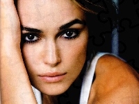 Czarne, Keira Knightley, Oczy