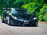 Czarny, Ascari KZ1R, Droga