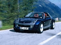 Czarny Metalik, Smart Roadster