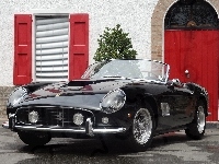 Czarny, Ferrari 250 Spider, Kabriolet