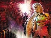Świat, Kobieta, Czarodziejski, Fantasy