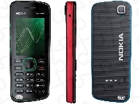 Czerwona, Nokia 5220, Czarna, Niebieska