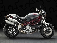 Czerwona, Ducati Monster S4R, Rama