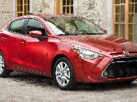 Czerwona, Toyota Yaris