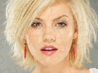 Czerwone, Elisha Cuthbert, Blondynka, Kolczyki