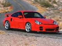 Porsche, Czerwone, GT2