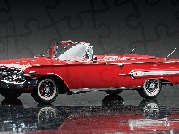 1960, Chevrolet Impala, Czerwony