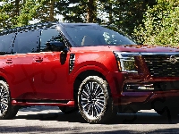 Czerwony, Nissan Armada