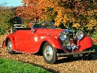 Czerwony, Bentley Derby Drophead