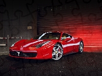 Ferrari 458, Samochód, Czerwony