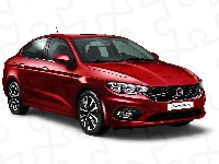 Aegea, Czerwony, Fiat Tipo, Sedan