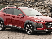 Czerwony, Hyundai Kona