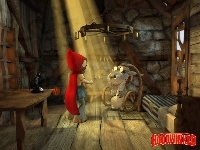 Czerwony Kapturek prawdziwa historia, kozioł, Hoodwinked The True Story of Red Riding Hood